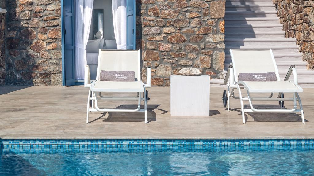 Mykonos Panormos Villas Buitenkant foto